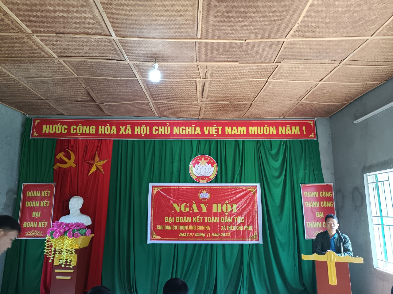 Tổ chức Ngày hội Đại đoàn kết toàn dân tộc trên địa bàn xã Thèn Chu Phìn năm 2023